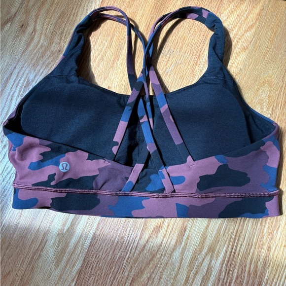 Lululemon size 10 camo sports bra - Picture 2 of 2